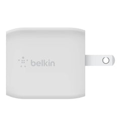WCH011dqWH BoostCharge Dual USB-C GaN Wall Charger 45W White