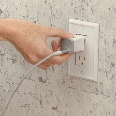 7880903 Premium Pro Wall Charger 30W USB-C GaN w/USB-C to Lightning Cable 6ft White