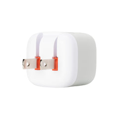 Ventev Mini Wall Charger USB-C 20W Power Delivery and USB-C to Lightning Cable 3.3ft White