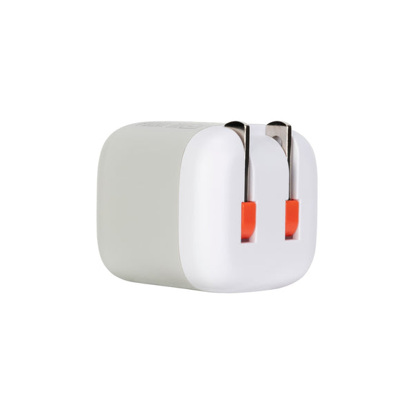 Ventev Mini Wall Charger USB-C 20W Power Delivery and USB-C to Lightning Cable 3.3ft White