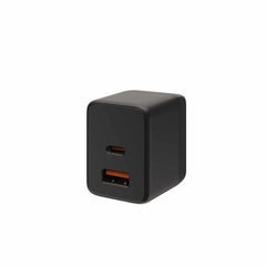 9B443011V4040 SRGE 30W 2 Port GAN Wall Charger Black