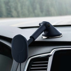 MGSFIO103 Velox MagSafe Compatible Magnetic Wireless Charging Dash & Windshield Mount Dark Blue
