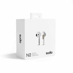 Sudio N2 Wireless Earbuds White