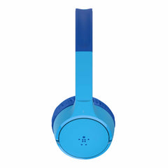 Belkin SoundForm Mini Wireless On-Ear Headphones for Kids Blue