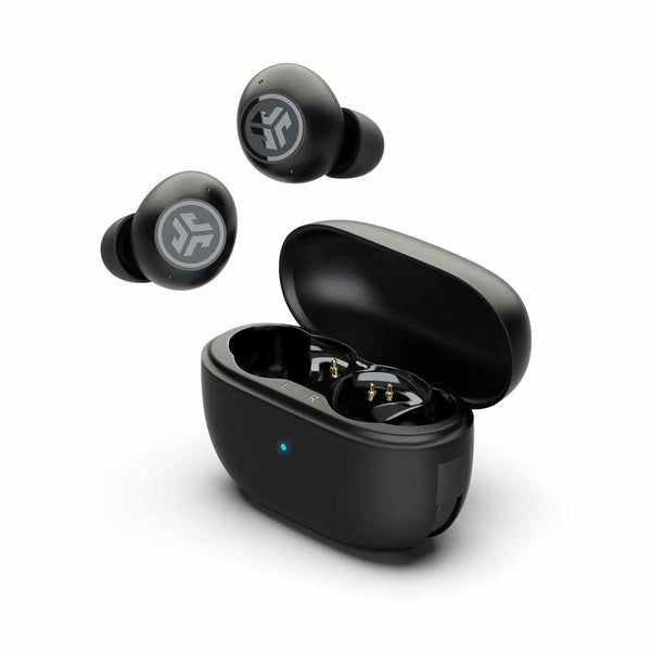 JLab Go Pop True Wireless Earbuds with Active Noise Cancellation Black