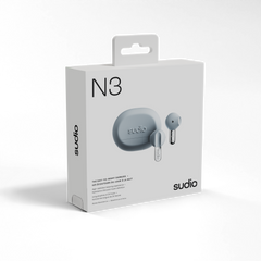 Sudio N3 Wireless Earbuds Navy Blue