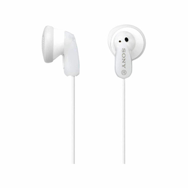 MDRE9LPWHI Earbud Headphones White