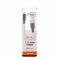 FC3WHT256523 Charge/Sync Flat Lightning Cable 3.3ft White