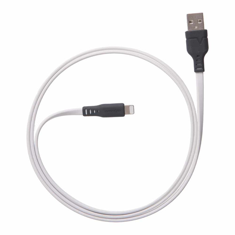 FC6WHT256527 ChargeSync Flat Lightning Cable 6ft White