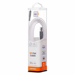 FC6WHT256527 ChargeSync Flat Lightning Cable 6ft White
