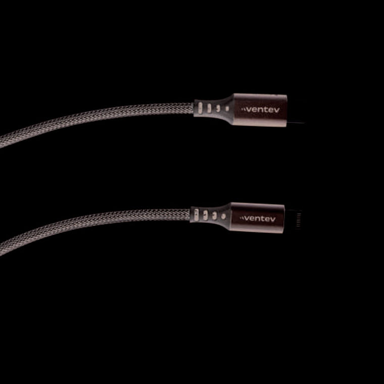 AC10STL256520 ChargeSync Alloy USB-C to Lightning Cable 10ft Steel