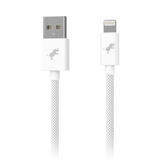NBUSBALTG2MBLK PowerKnit 2 meter USB-A to Lightning White