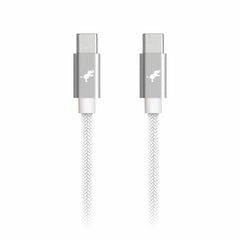 NBUSBCC1MWHT PowerKnit 1 meter USB-C to USB-C White