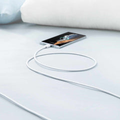 A81H6H215 USB-A to USB-C 6ft Braided Cable White