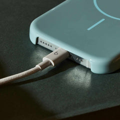 MDGJ4LLA USB-A to USB-C Woven Cable 5ft Surge Stone