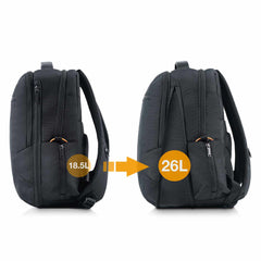 EKP118EECO Studio ECO Expandable Laptop Backpack Black
