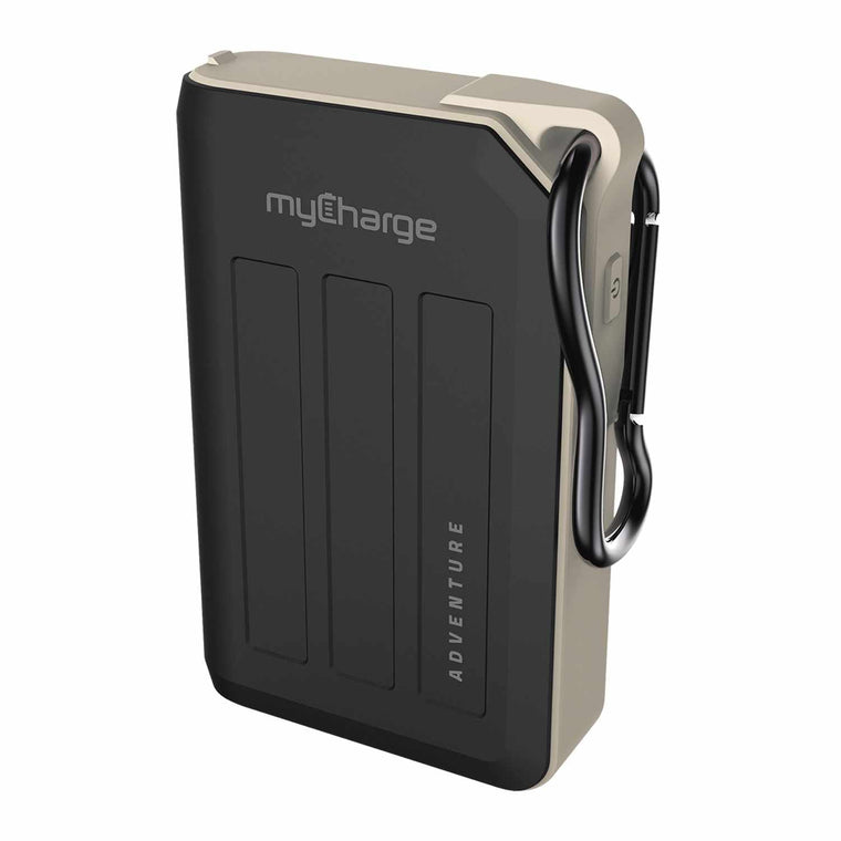 AHCT10KGCA Adventure H20 Turbo Powerbank 10050 mAh Black/Gray