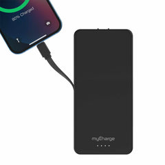 myCharge AMP Prong Powerbank 20000 mAh Black