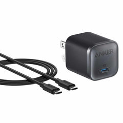 Anker 45W Nano Charger with USB-C Cable Black