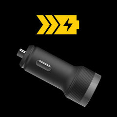 7880893 Premium Pro PD Car Charger w/USB-C Cable 6ft Black