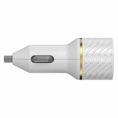 7881014 Dual USB Premium Fast Charge Car Charger PD 30W + PD 20W White