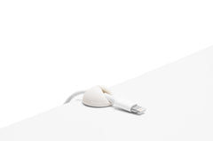 CDMWH Cabledrop CableClip Mini White