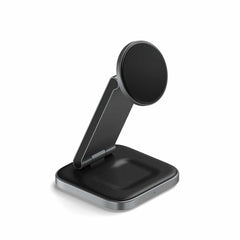 STQ31FMEA 3-In-1 Foldable Qi2 Wireless Charging Stand Space Gray