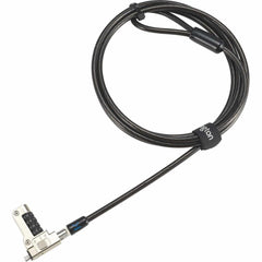 K65094WW Slim N17 2.0 Combination Laptop Lock for Wedge Shaped Slots Silver/Black