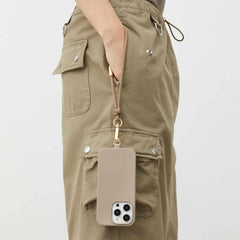 IDCDW128 Phone Wristlet Strap Beige