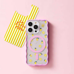 Ideal of Sweden Print Pack Limone for iPhone 16/15/14/13 Pro Max