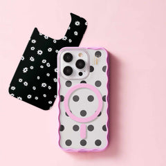 Ideal of Sweden Print Pack Ecru Noir for iPhone 16/15/14/13 Pro Max
