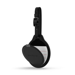 Satechi Vegan-Leather FindAll Luggage Tag Black