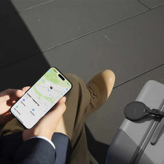 Satechi Vegan-Leather FindAll Luggage Tag Black