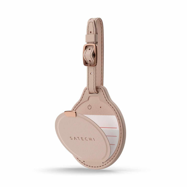 STLFALTR Vegan-Leather FindAll Luggage Tag Desert Rose