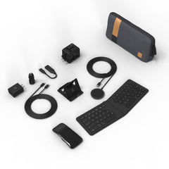 103219653 Desktop Essentials Travel Kit Black/Gray