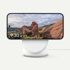 Google Pixelsnap Qi2 Charger with Stand Grey/White