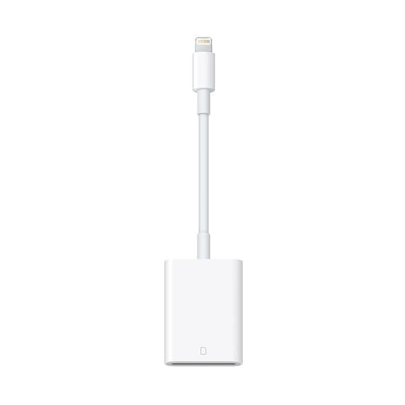 Apple Lightning to SD Card Camera Reader White
