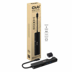 CSV1592 USB-C 7 in 1 Hub to HDMI 4K60HZ+SDTF Card Slot + 2X USB + USB-C PD + RJ45 Gray