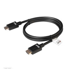 CAC1371 HDMI 2.1 Male to HDMI 2.1 Male Ultra High Speed 4K120HZ 8K60HZ 1m/3.28ft CERTIFIED Black