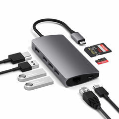 STTCMA2M Type-C Multi-Port Adapter 4K Ethernet v2 Space Gray