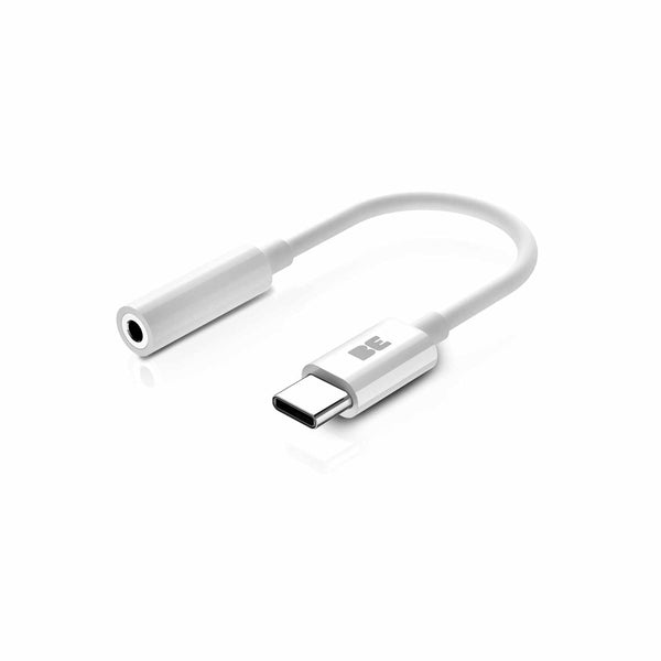 Blu Element USB-C to 3.5mm Headphone Jack Adapter White