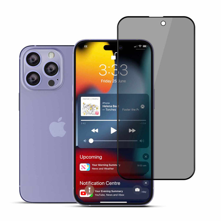 22PRISPIP14PRMAX Privacy Tempered Glass iPhone 14 Pro Max