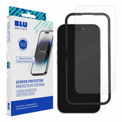 Blu Element Tempered Glass Screen Protector with Installation Kit for iPhone 16 Pro