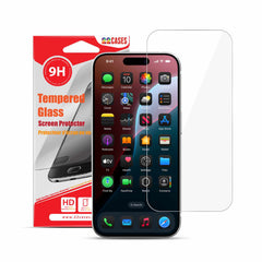 22 cases Tempered Glass Screen Protector for iPhone 17