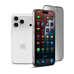 22 cases Privacy Tempered Glass Screen Protector for iPhone 17 Pro