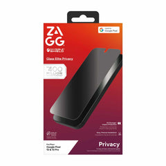ZAGG InvisibleShield Glass Elite 2-Way Privacy Screen Protector for Google Pixel 10/10 Pro