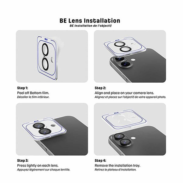 Blu Element Invisible 1 by 1 Lens Protector for iPhone 17