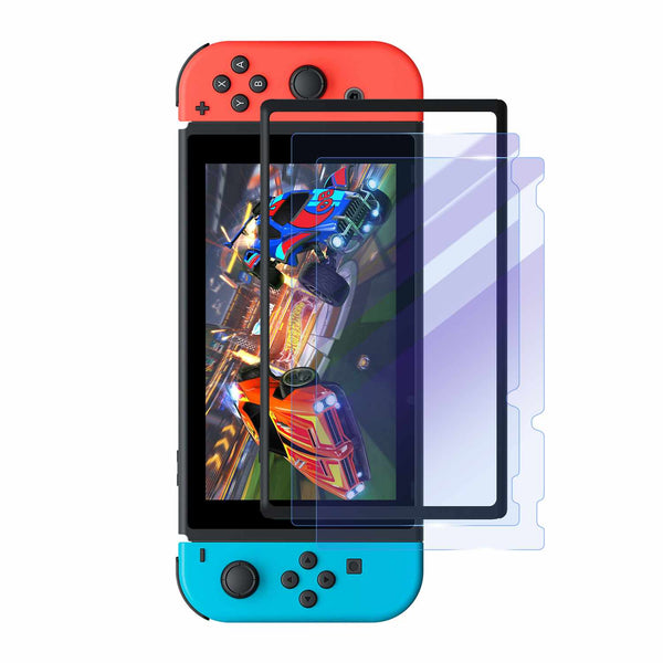 Blu Element VisionCare 2-Pack Blue Light Tempered Glass Screen Protector for Nintendo Switch