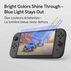 BETGBLNS2 2-Pack Blue Light Tempered Glass Screen Protector Nintendo Switch 2