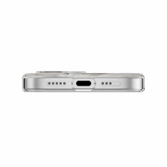 SwitchEasy Fleur 3D MagSafe Case Golden Gray for iPhone 17